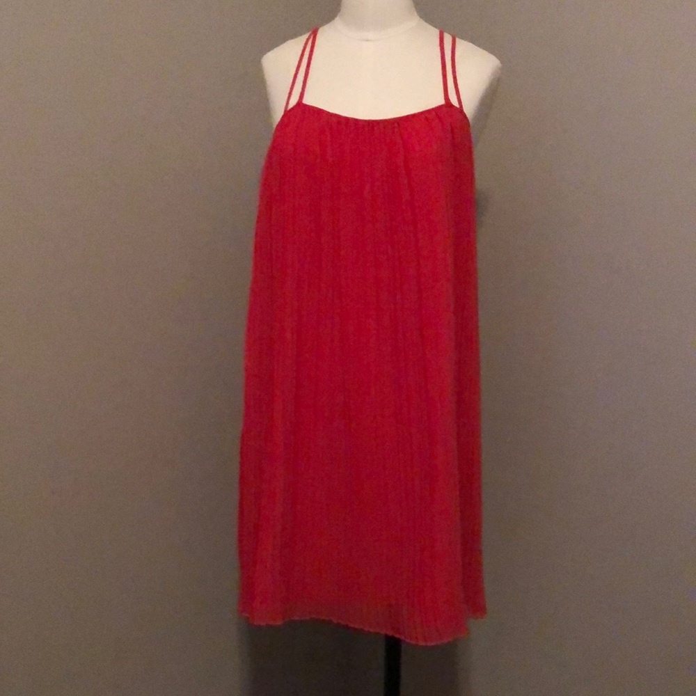 BCBG dress, size small, red color